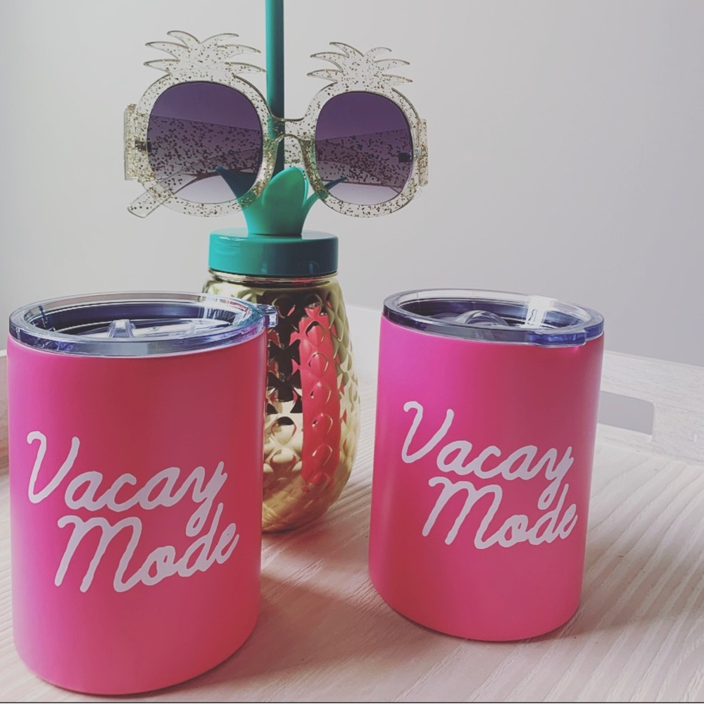 Vacay Mode tumblers